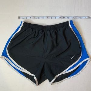 Nike Dri-Fit Blue & Black Running Shorts